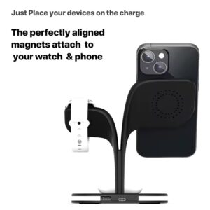 best seller multi chargers factory magnetic wireless phone 3 in 1 wireless charger for iphone12/13 series switch charger