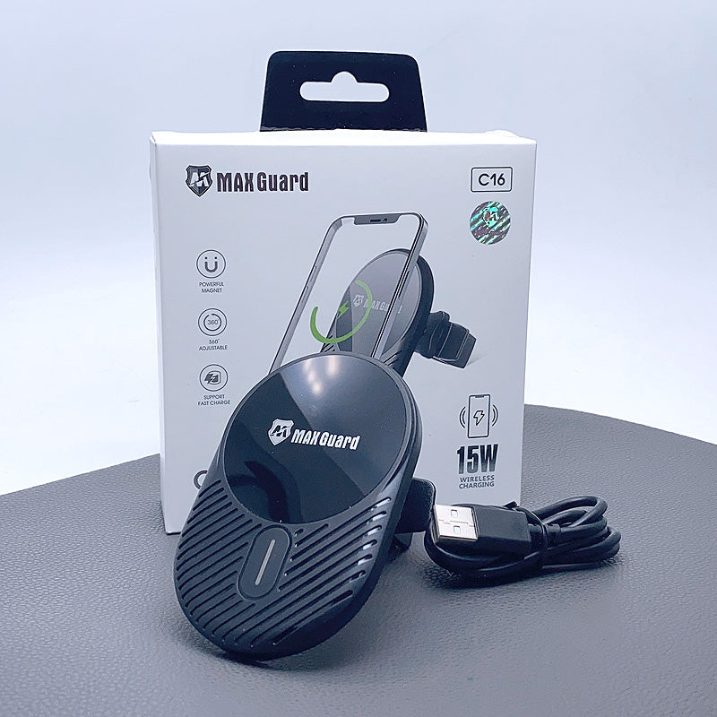 Maxguard 15W magnet car holder charger C16 for magsafe