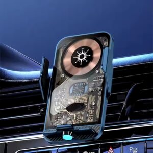 2024 New 15W Wireless Car Air Outlet Cell Phone Stand Holder Car Phone Holder Wireless Charger