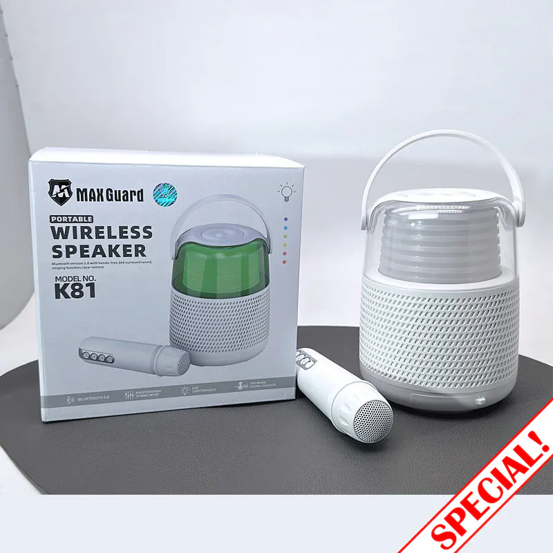 Maxguard bluetooth wireless speaker K81