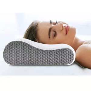 Vistara Sound Sleep 40D Premium Memory Foam Contour Pillow w/ Gel Cover 60x40cm